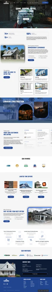 Cabrera Construction — Full-Service Home Improvement & Contracting Platform