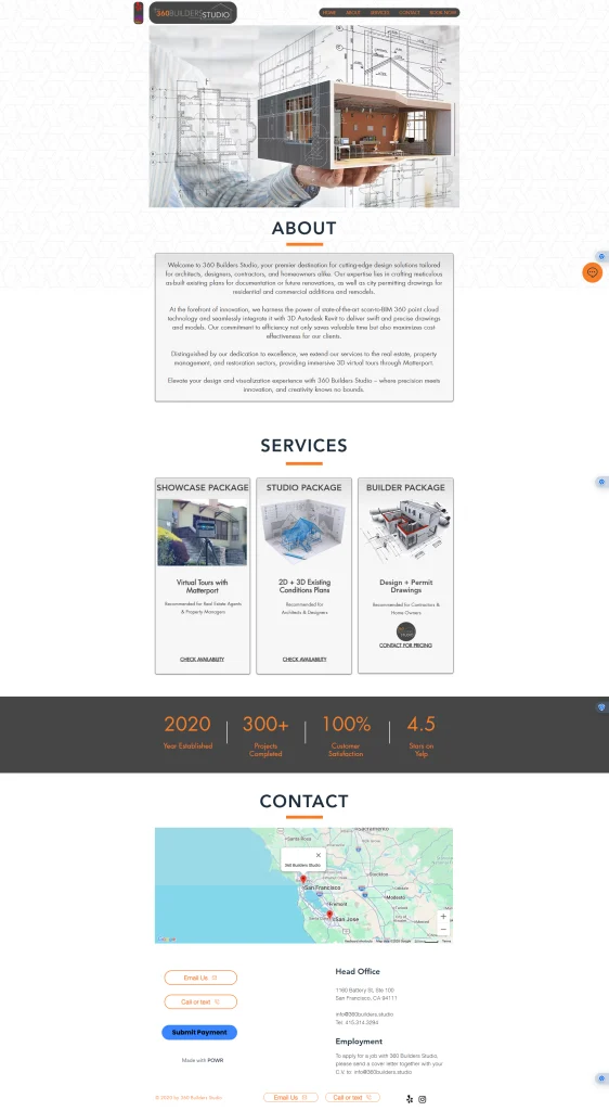 360 Builders Studio — 3D Design, Virtual Tours & Architectural Modeling