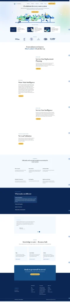 BlueConduit — Environmental Data Science & Water System Solutions