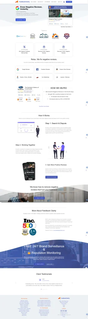 Feedback Clarity — Brand Surveillance & Review Management Platform